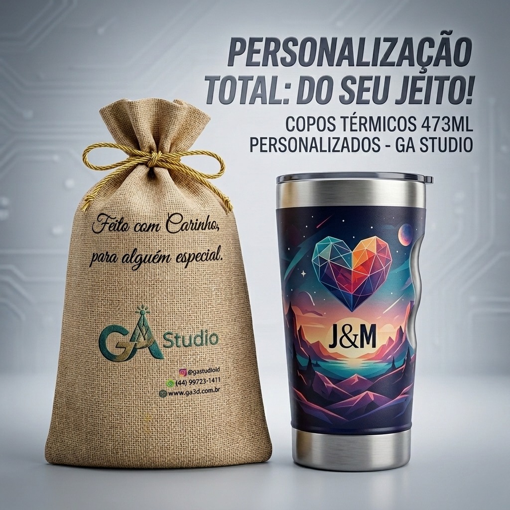 Copo Térmico 473ml Personalizado - Imagem 3